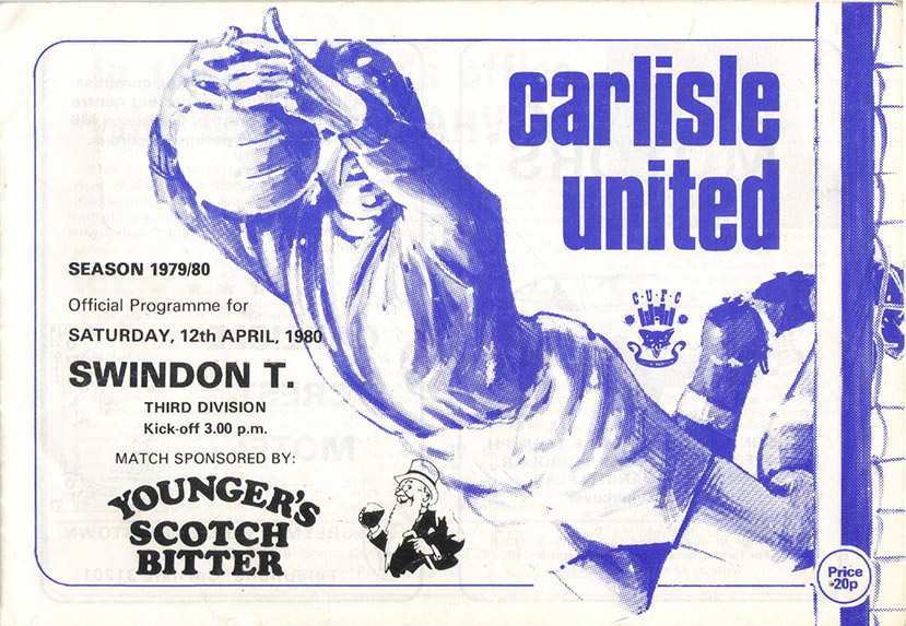 <b>Saturday, April 12, 1980</b><br />vs. Carlisle United (Away)